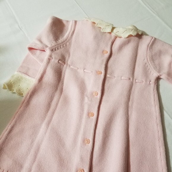 Gymboree Alphabet Soup 12-18 Month Pink NWT Mouse sweater dress - Picture 3 of 3